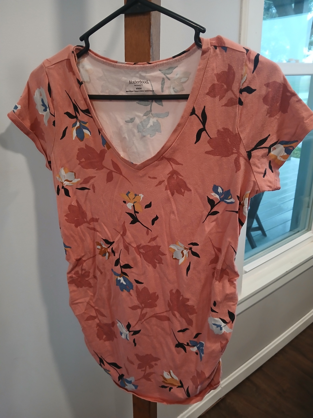 Lot Of 3 Short Sleeve Maternity Shirts